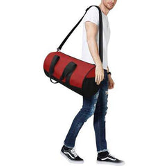 Dark Red, Duffel Bag - purse-at-0105