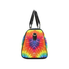 Rainbow Style, Black Top Handle New Waterproof Travel Bag - purse-at-0105
