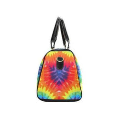 Rainbow Style, Black Top Handle New Waterproof Travel Bag - purse-at-0105