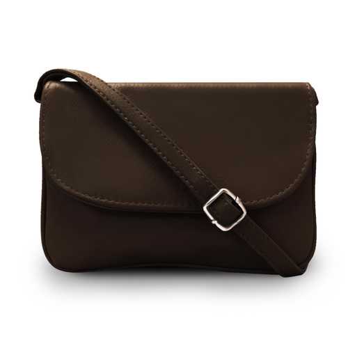 Accordion Leather Messenger Bag - purse-at-0105
