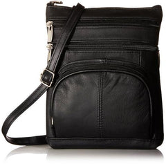 AFONiE Genuine Fashion Geneva Genuine Leather Cross-body Bag - purse-at-0105