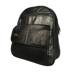 American Soft Leather Backpack - purse-at-0105